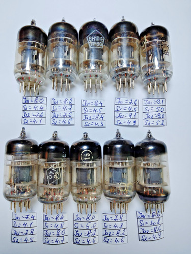 Pcs used 6n1p - used, 6n1p-e