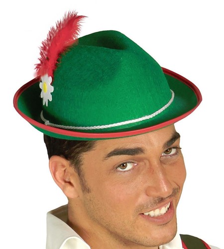Tyrolean hat with - hat, flower