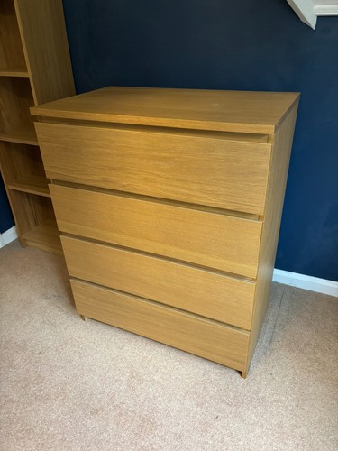 Malm ikea draw chest of - malm,, ikea,