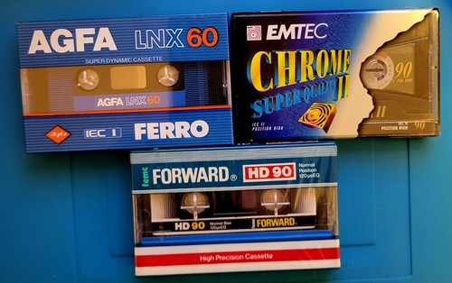 Sealed cassette tapes job lot - sealed,