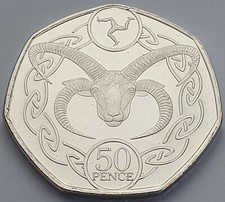 2020 Isle of Man Loaghtan Sheep 50p coin - Uncirculated 