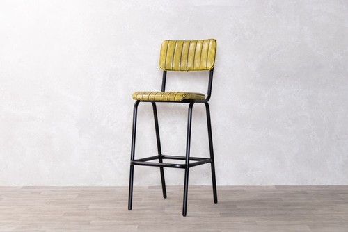 Vintage style upholstered bar - vintage,