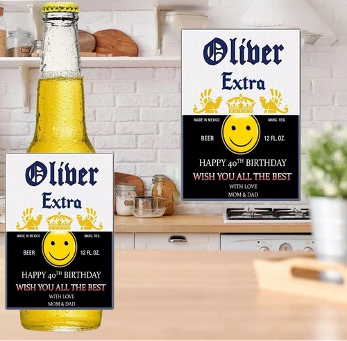 Personalised corona extra beer - personalised,