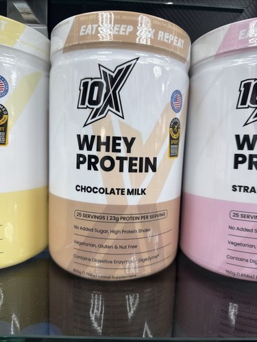 10x whey protein - 10x, chocolate