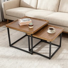Walnut rectangle nesting - rectangle,