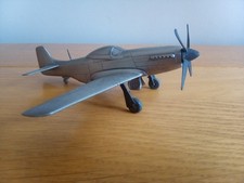 Danbury Mint P-51 Mustang Vintage 1982 Pewter Model Aircraft 1:72