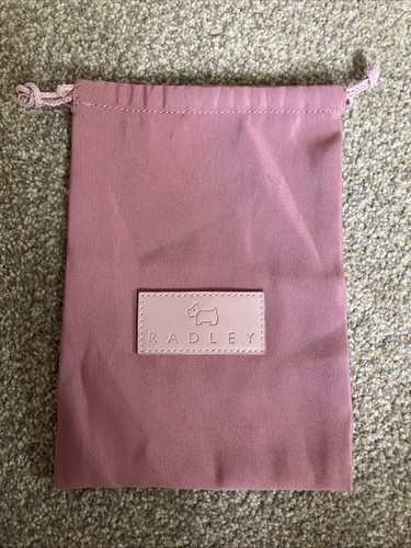 Radley pink purse dust bag - radley,