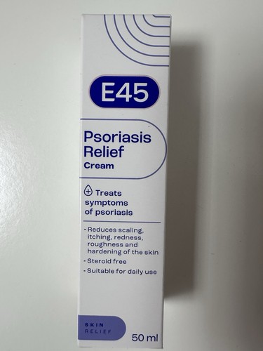 E45 psoriasis relief cream - psoriasis,