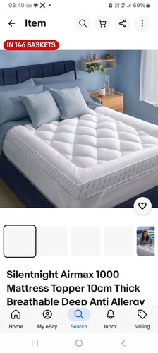 Silentnight airmax doublebed - ,