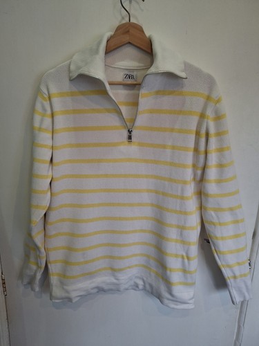 White and yellow stripe - , 1/4