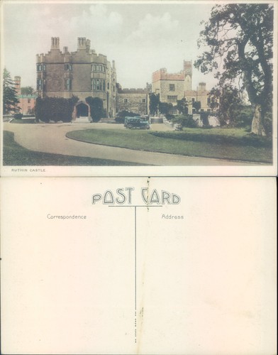 Ruthin castle architecture - ruthin,