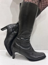 Hush Puppies Black Leather