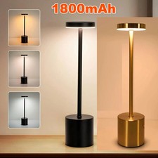 Metal Table Desk Lamp Cordless