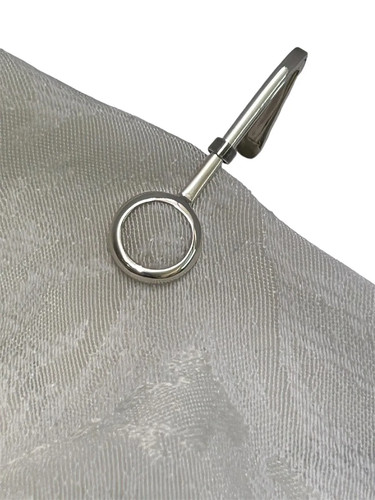 Silver napkin hook - silver,