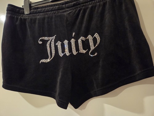 Juicy couture black velour big - juicy,