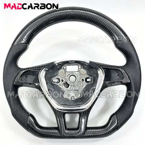 Carbon fiber steering wheel - carbon,