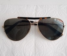 Fossil sunglasses + Original Case Gold Tortoise Shell Design Quality
