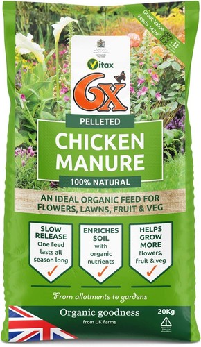 Natural pelleted chicken - 6x,
