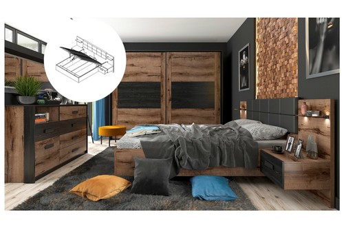 Luxury bedroom set super king - bedroom,