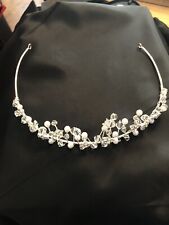 Girls Child Wedding/Prom Crystal/pearl Tiara