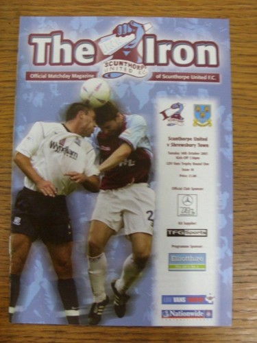 2003 scunthorpe united - scunthorpe, v