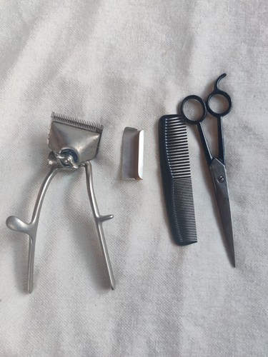 Vtg oster hand hair clippers - oster,