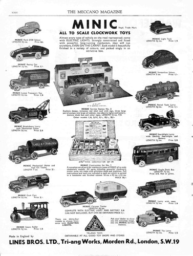 Minic clockwork toys cars - toys,