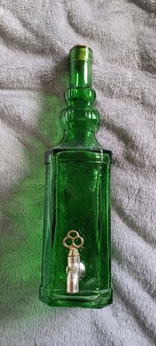 Green bottle with - bottle,
