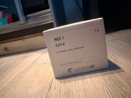 Systemair ree 5314 fan - 5314, speed