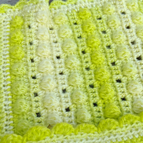 Handmade crocheted baby - crocheted, crib