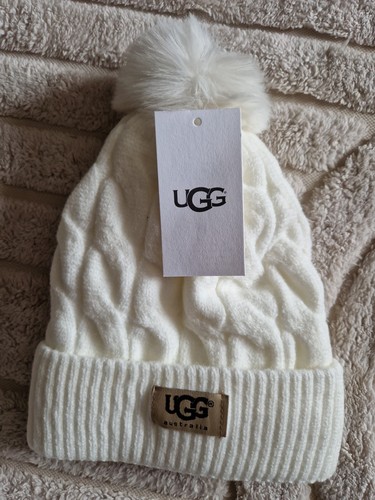 Ugg fleece lined bobble hat - fleece,