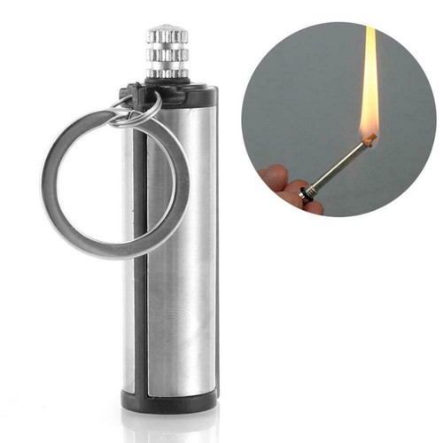 Lighter keychain flint - flint, match