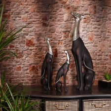 Elegant Greyhound Figurines