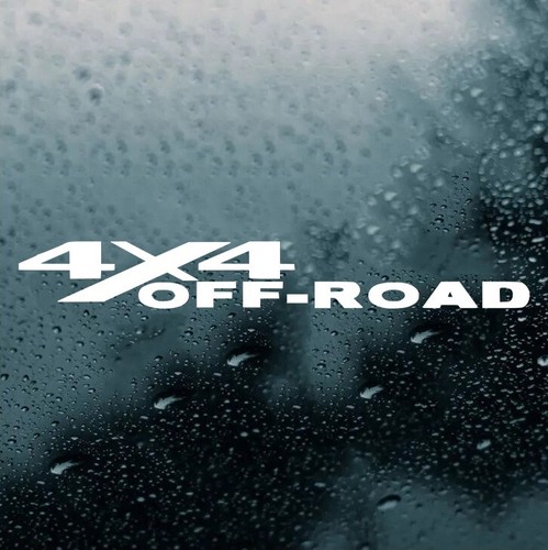 Pair 4x4 off road - off, decals