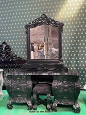 Stock black french gothic - uk,