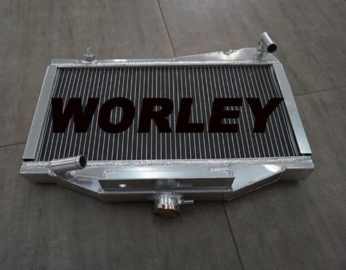 Aluminium radiator for morris - aluminium,