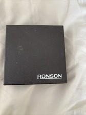 VINTAGE RONSON TIN BOX FOR RONSON VARATRONIC PIEZO-ELECTRIC LIGHTER (EMPTY BOX)