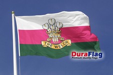 The Welch Regiment Courtesy DuraFlag Rope and Toggled (20in x 12in)