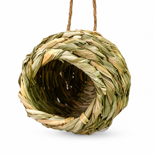 Natural straw grass bird - grass, nest