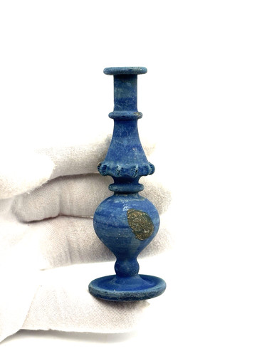 Antique style miniature - miniature, blue