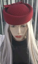 MAJOR WEAR red felt bow net