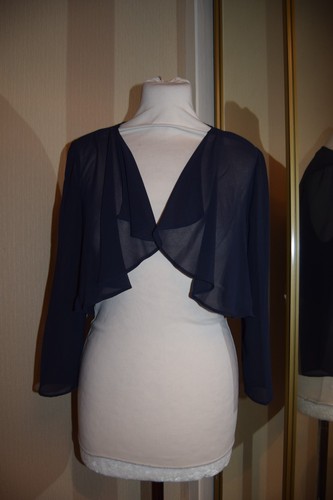 Debut sheer chiffon - chiffon, bolero
