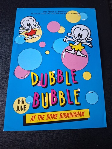 Rave flyer dubble bubble - rave, at
