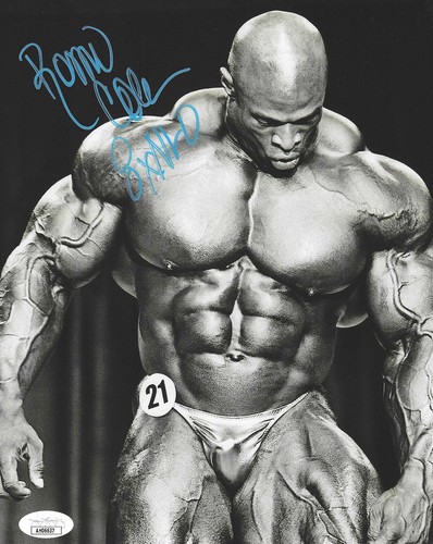 Ronnie coleman signed 8x10 - coleman,