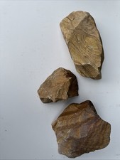 Natural Aquarium Red Lava Rock 3 Medium Pieces Marine Freshwater Fish Tanks 1