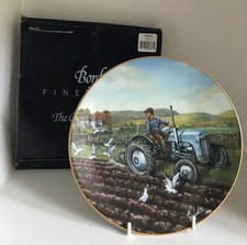 Border Fine Arts Tractor Plate