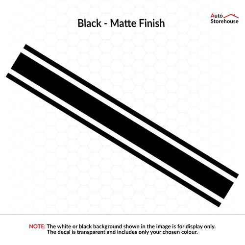 Triple racing stripe vinyl - triple,