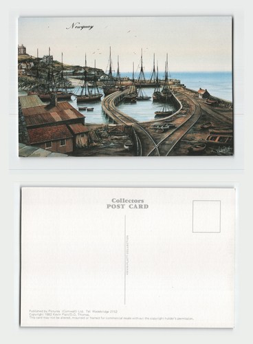 Postcard newquay harbour - postcard,