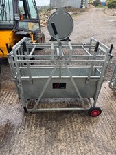 BATEMAN MECHANICAL SHEEP WEIGHER CRATE - VERY GOOD CONDITION