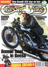 Classic Bike Magazine Aug 96 Benelli 350 Honda 500/4 Ariel Arrow BSA Gold Star
